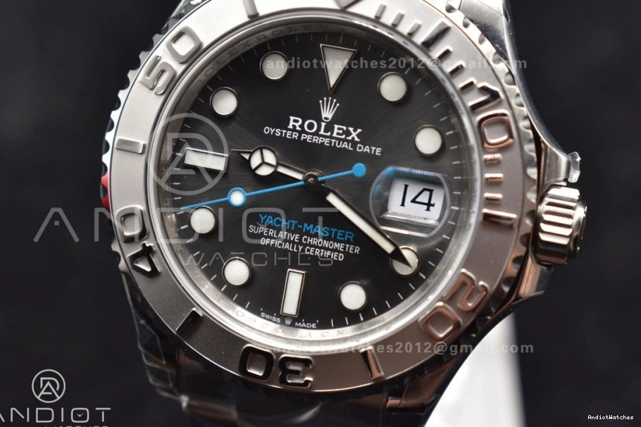 VSF Gray VS Sustainable Yacht-Master 904L Edition Best Bracelet 1:1 Steel 1264 126622 Dial SS on 0326